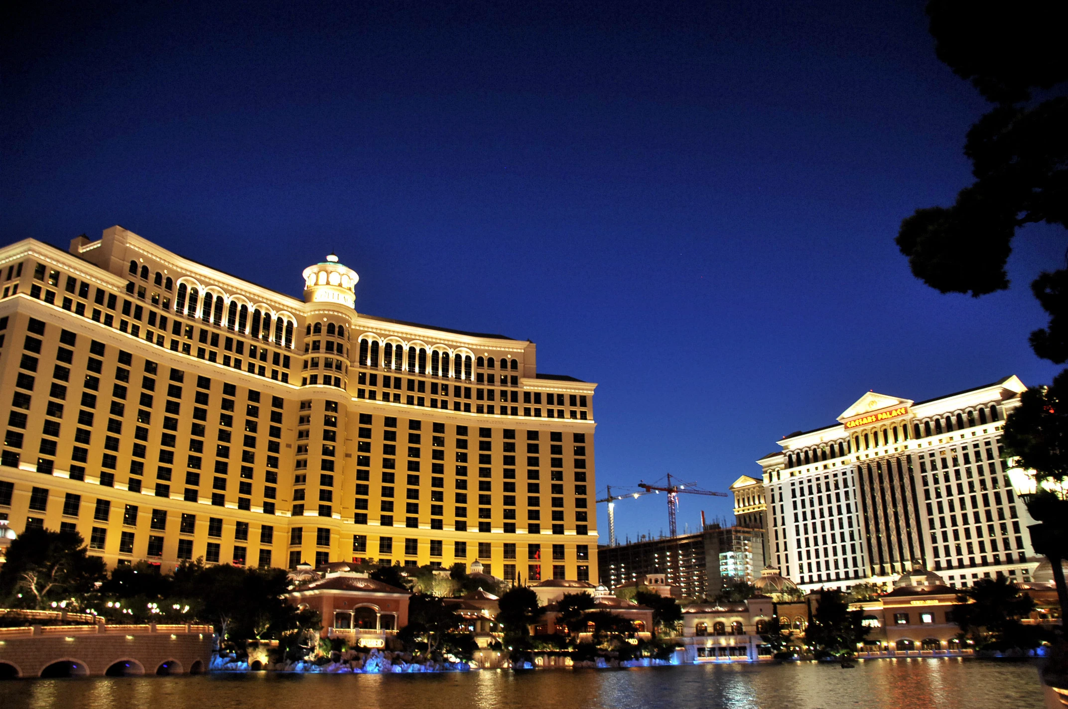 Las Vegas Hotels at Dusk