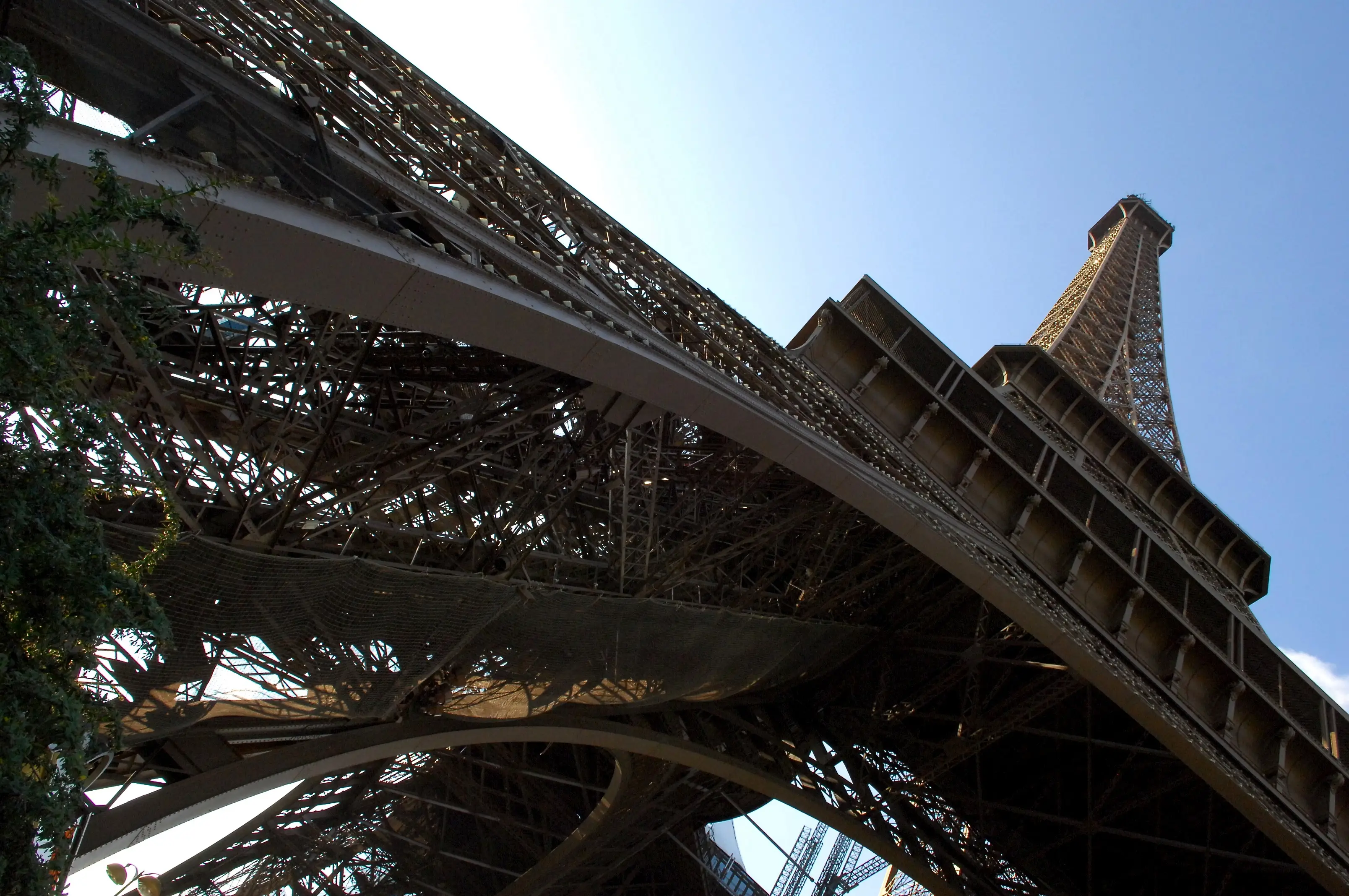 Eiffel Tower from Below