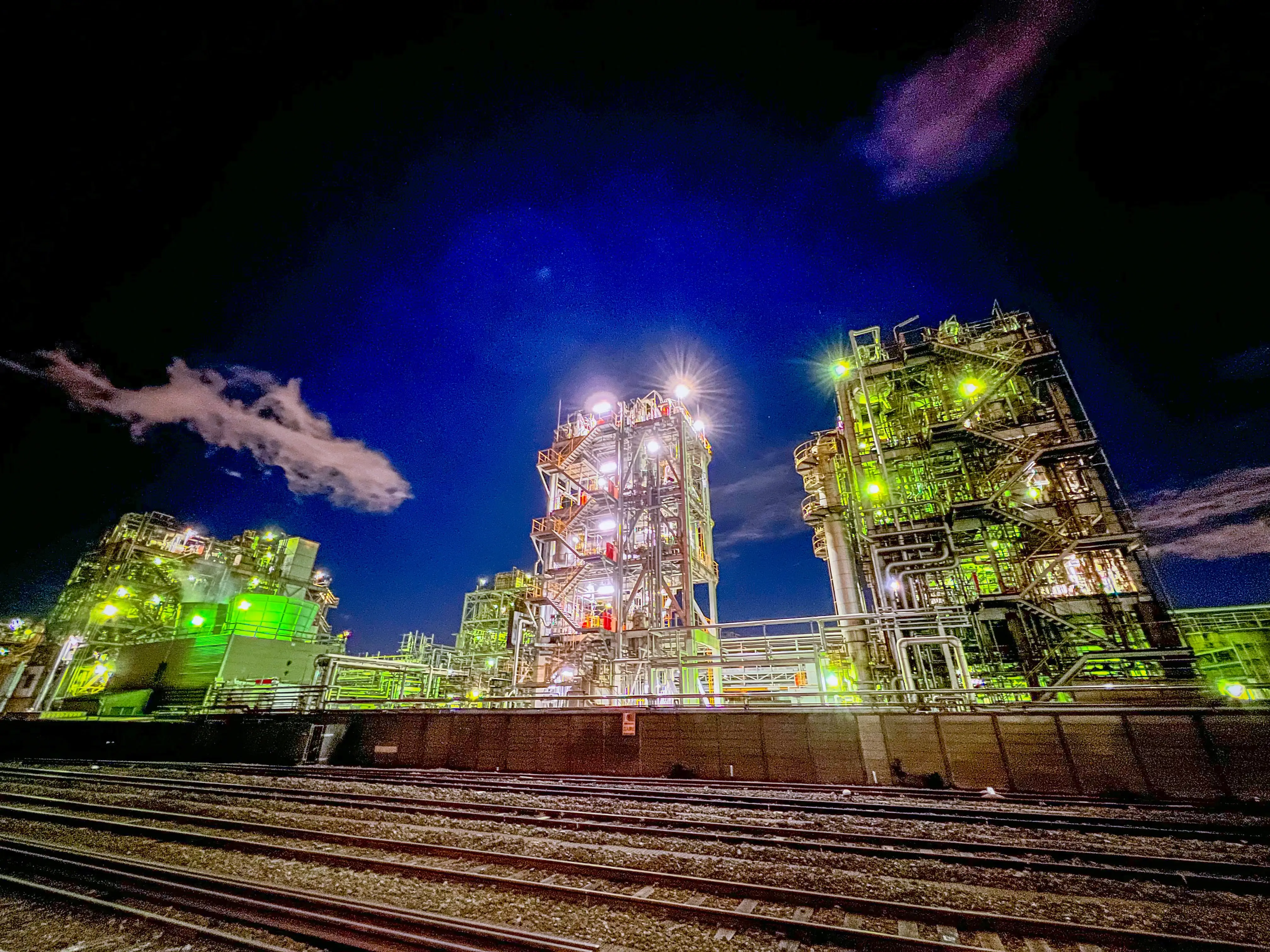 Factory Evening View