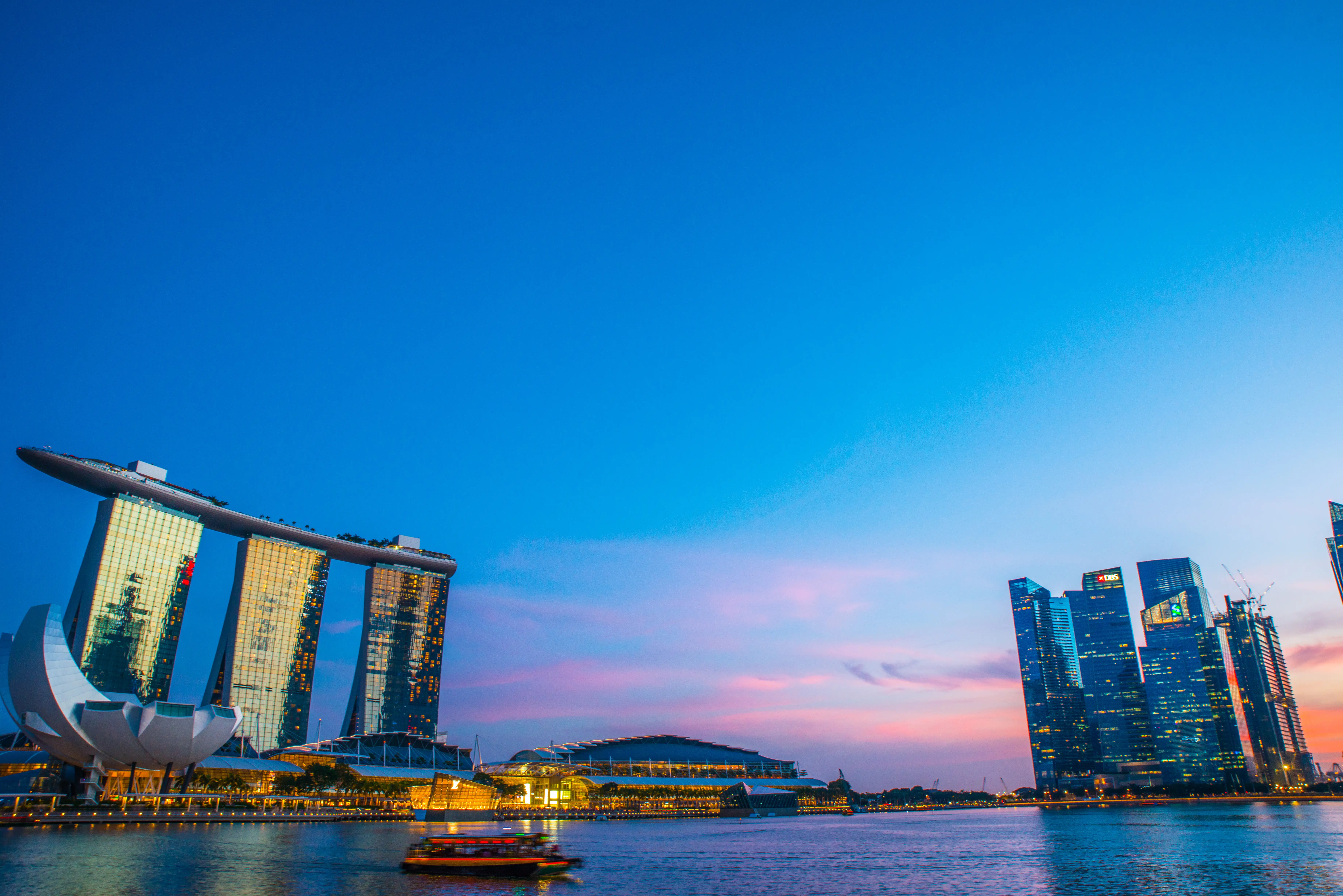 Marina Bay Sands at Sunset