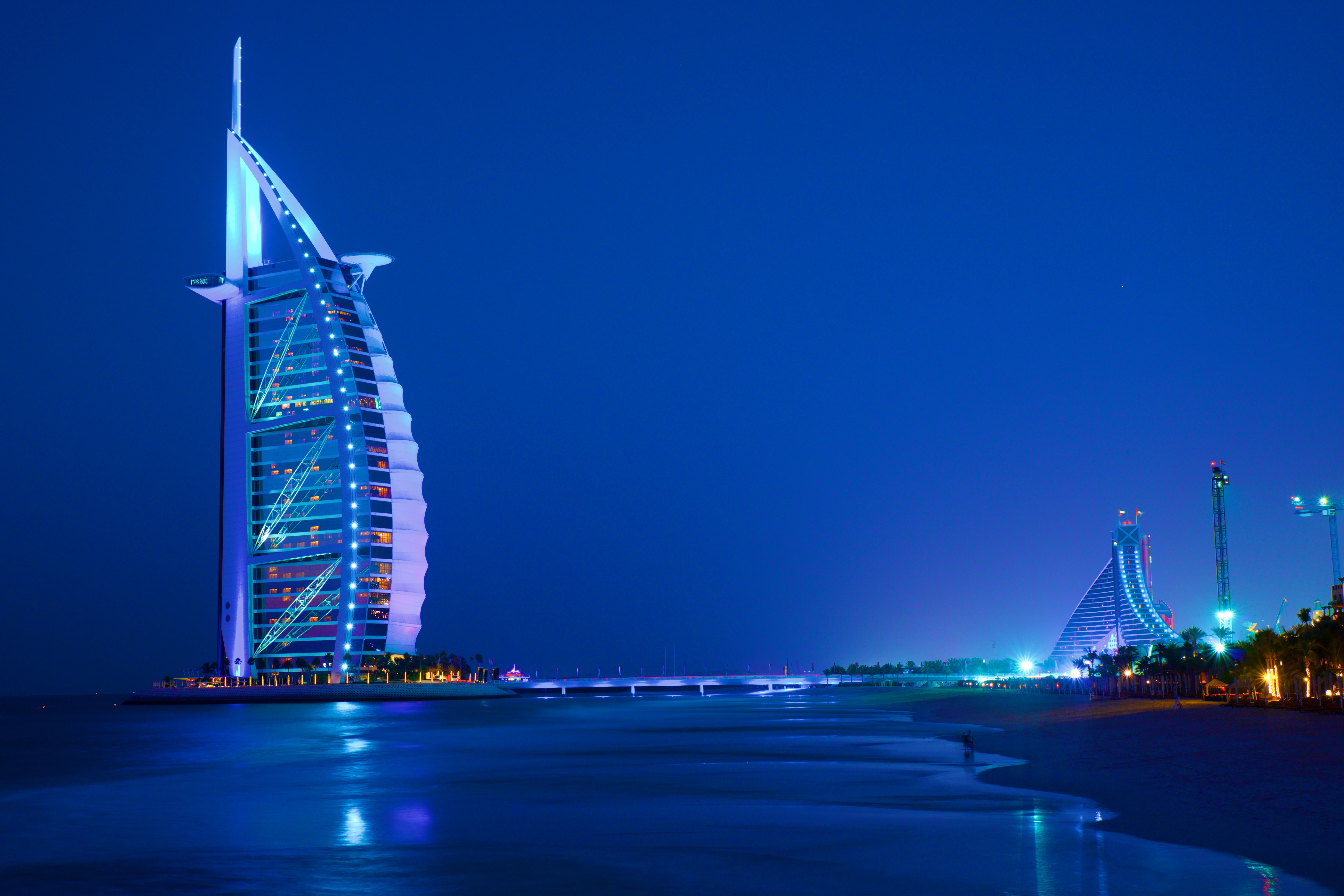 Burj Al Arab at Blue Hour