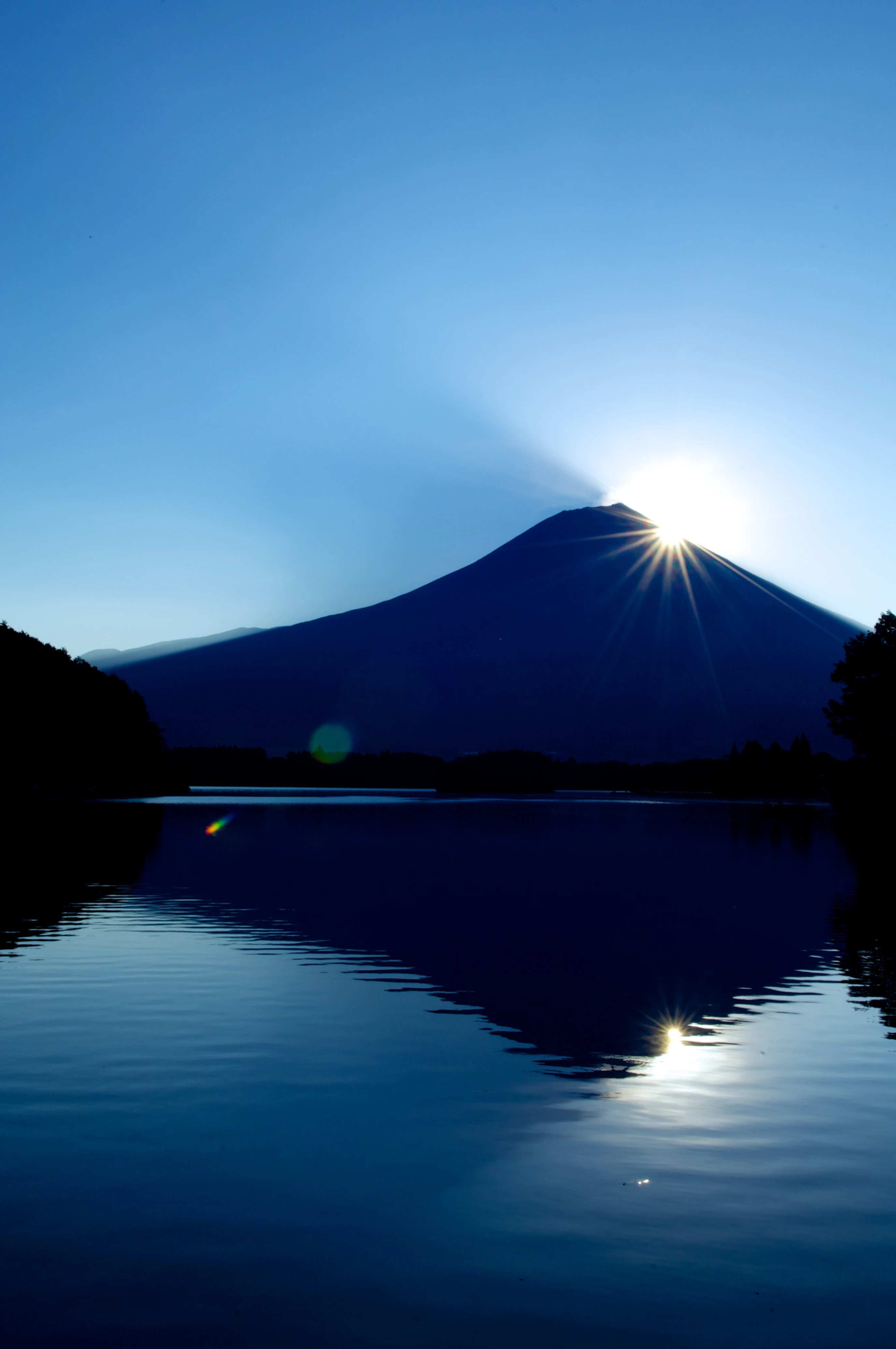 Diamond Fuji at Sunrise