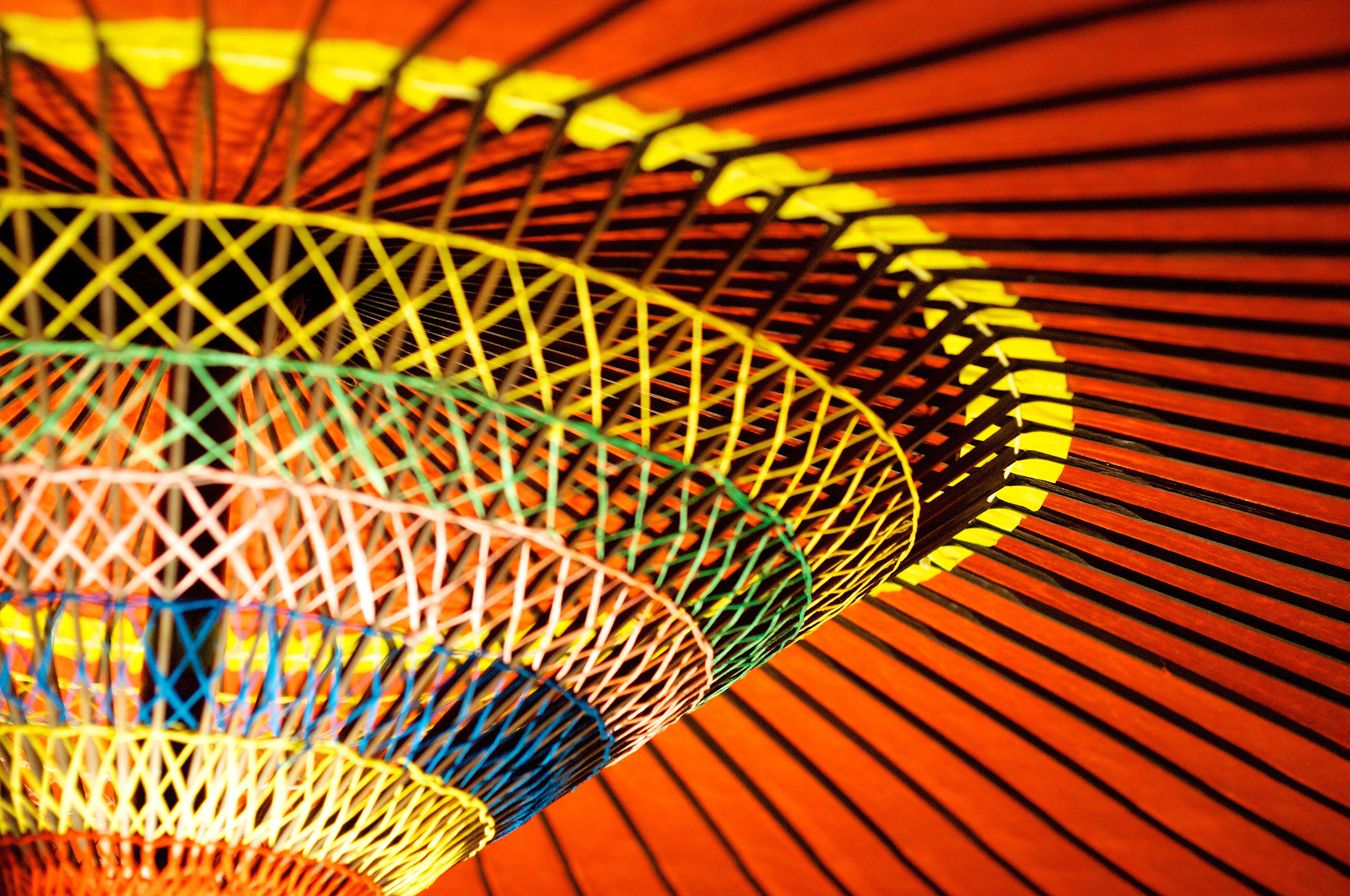 Colorful Japanese Parasol