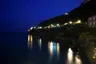 Amalfi Coast Village at Night