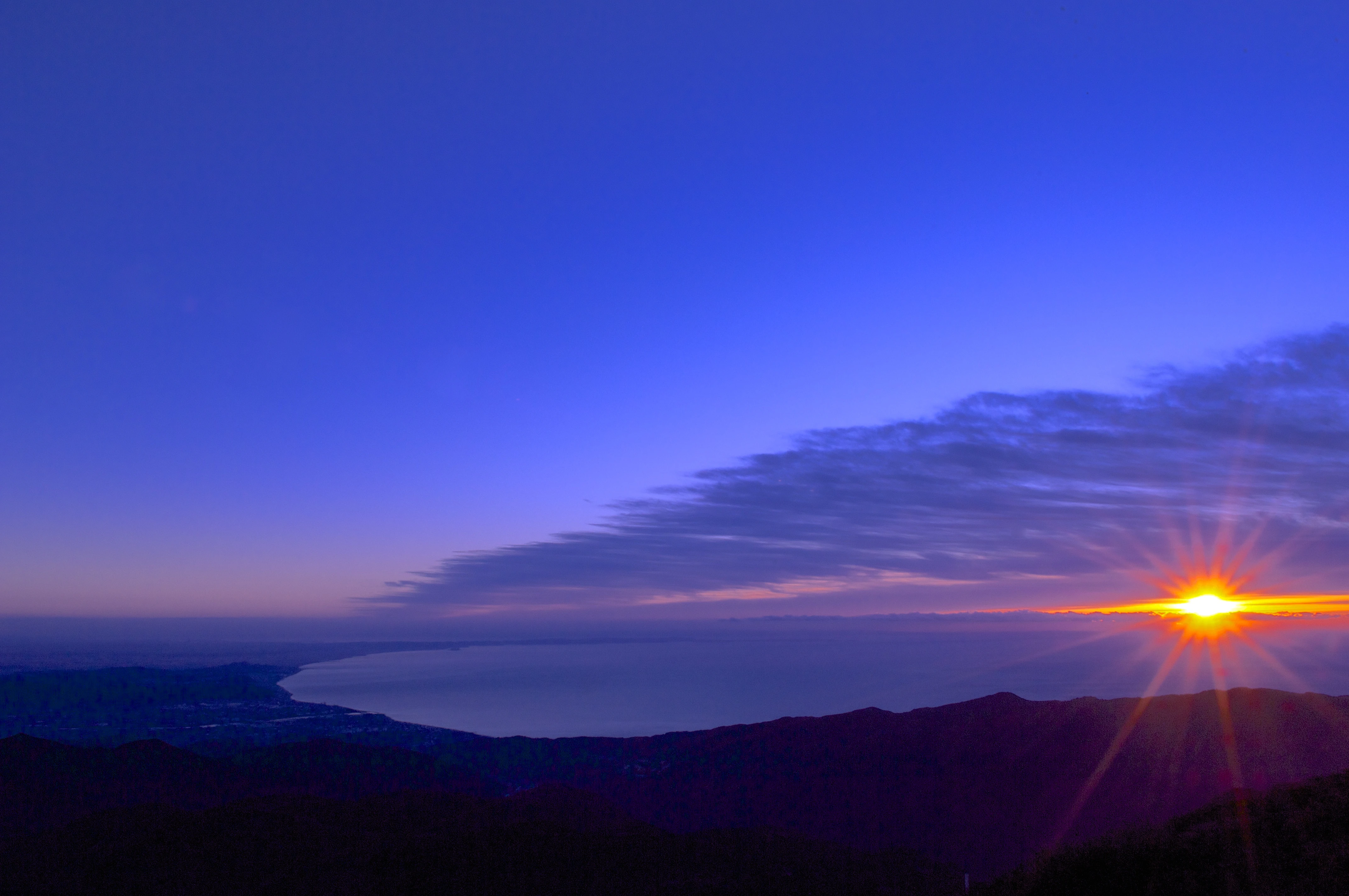 New Year Sunrise at Hakone
