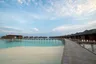 Maldives Overwater Villas at Sunset