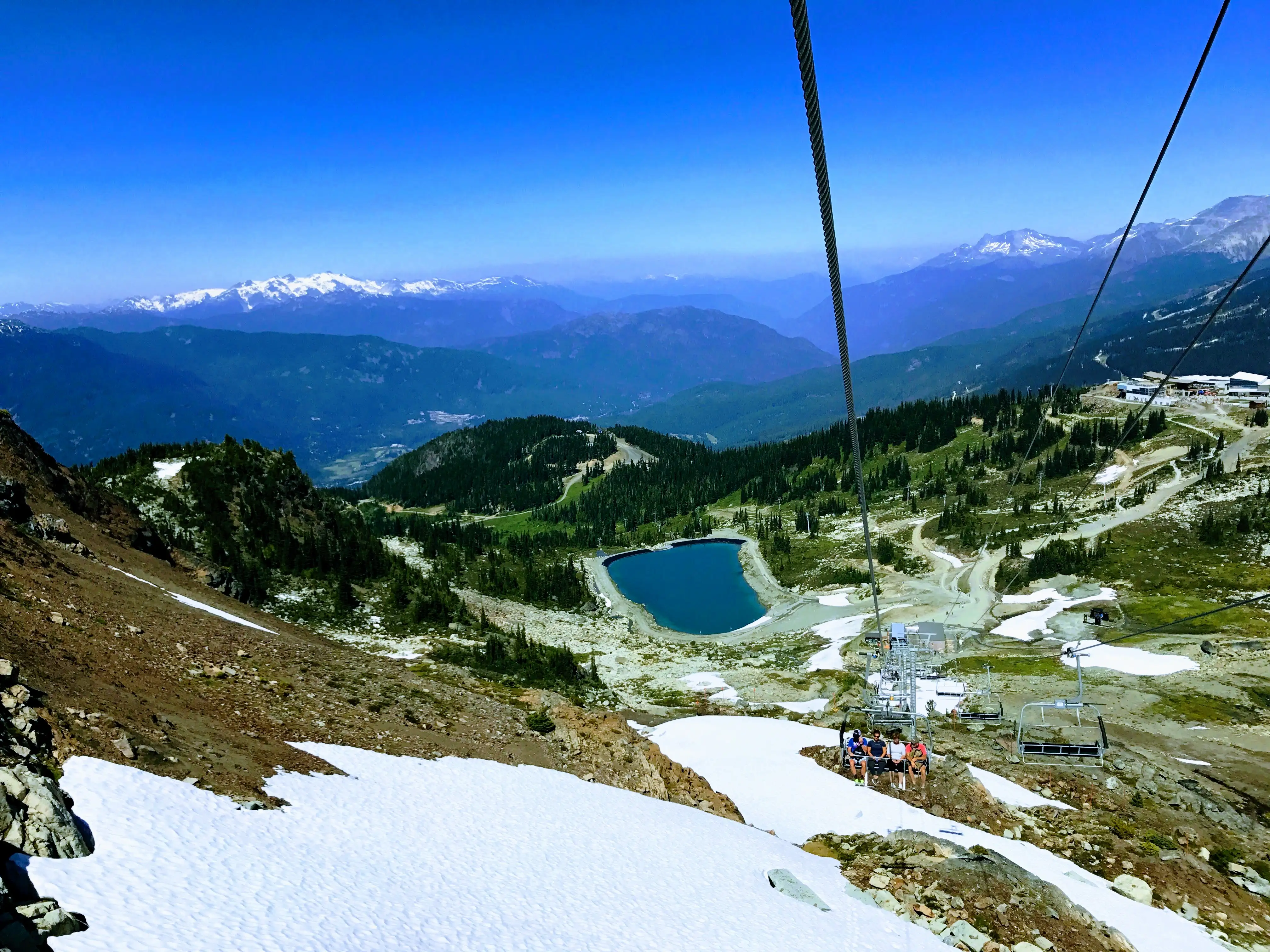 Vista from Whistler Peak